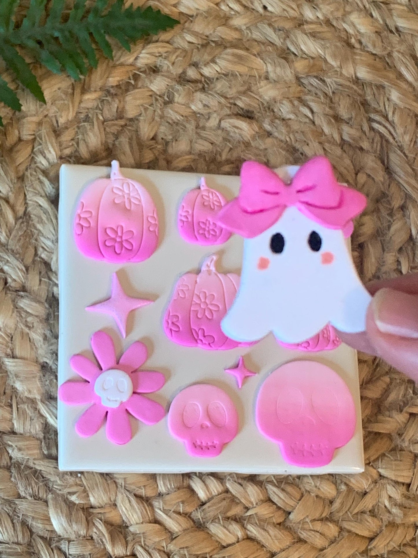 Skeleton Face Cutter: Polymer Clay Earring Jewelry Tool