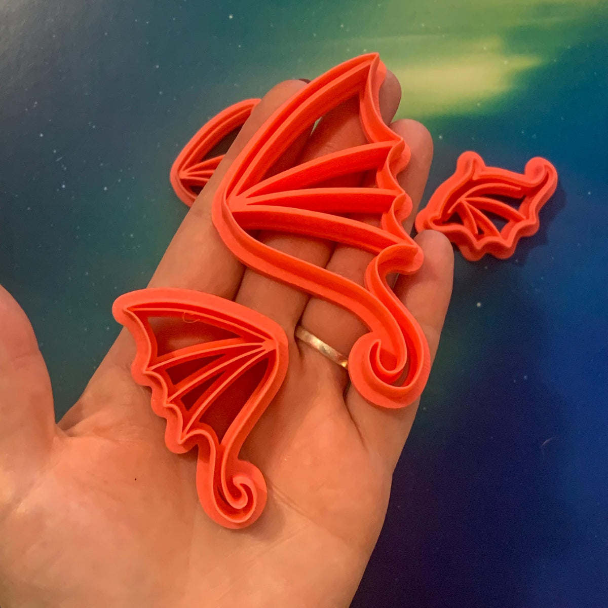 Fantasy Head Fin Cutters | Sea Creature, Mermaid, Dragon Clay