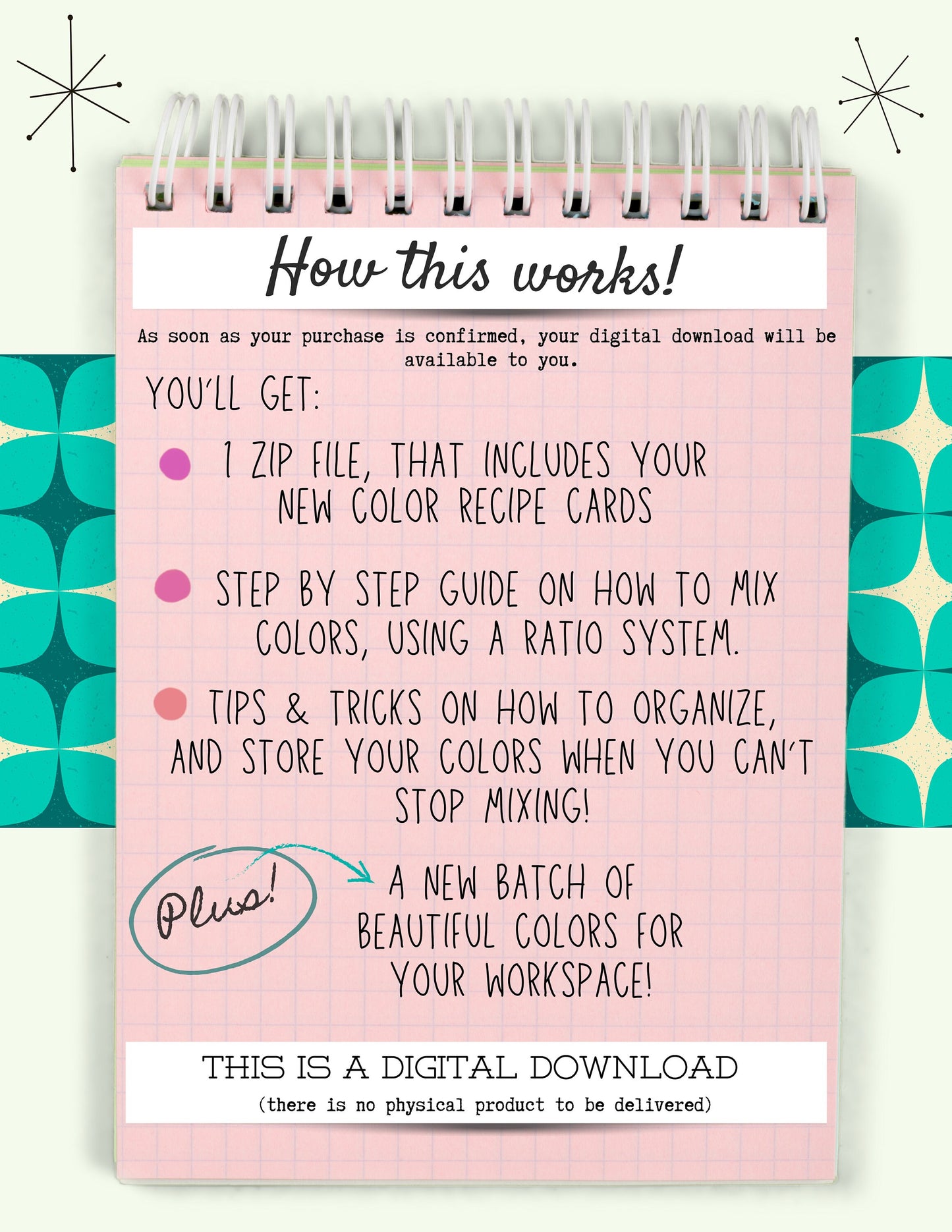 Polymer Clay Color Recipes: Boho Woods Palette (PDF Pattern)