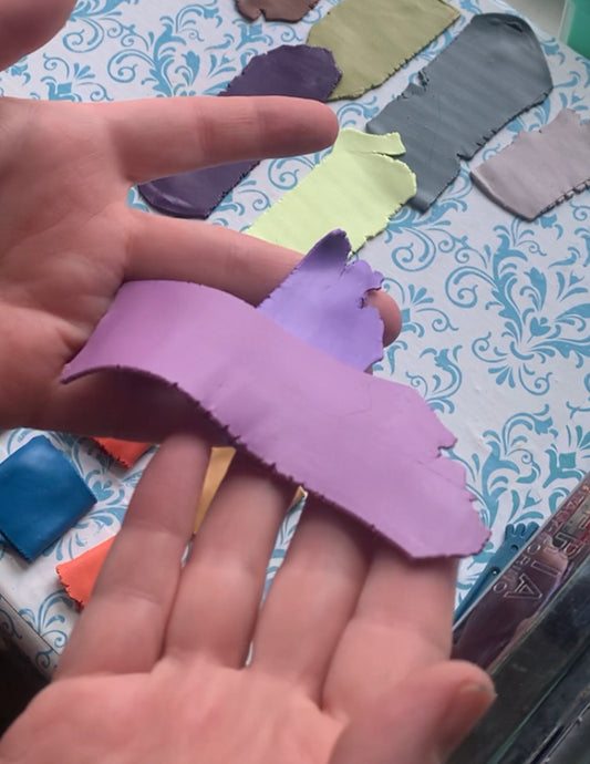 Polymer Clay Color Recipes: Boho Woods Palette (PDF Pattern)