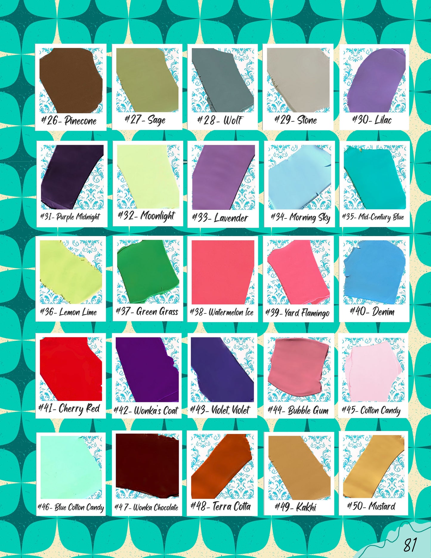 100 DIGITAL Polymer Clay Color Recipes: Sculpey Premo Mixing Guide (Instant Download)