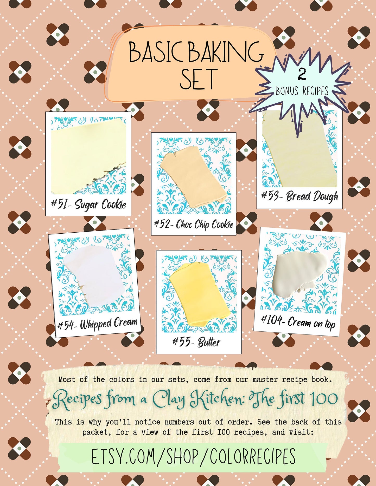 Sculpey Premo Polymer Clay Color Recipes: Baking Edition (Digital)