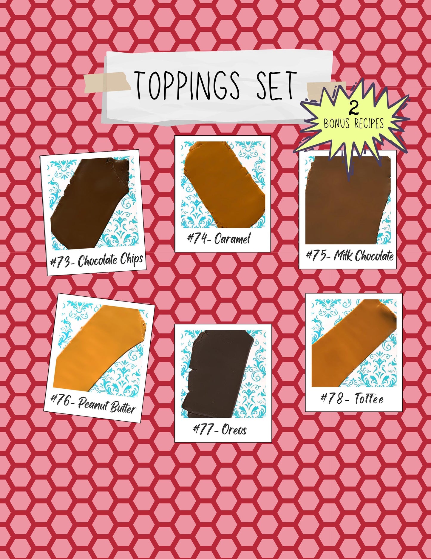 Sculpey Premo Polymer Clay: Chocolate Dessert Color Recipes (Digital Download)