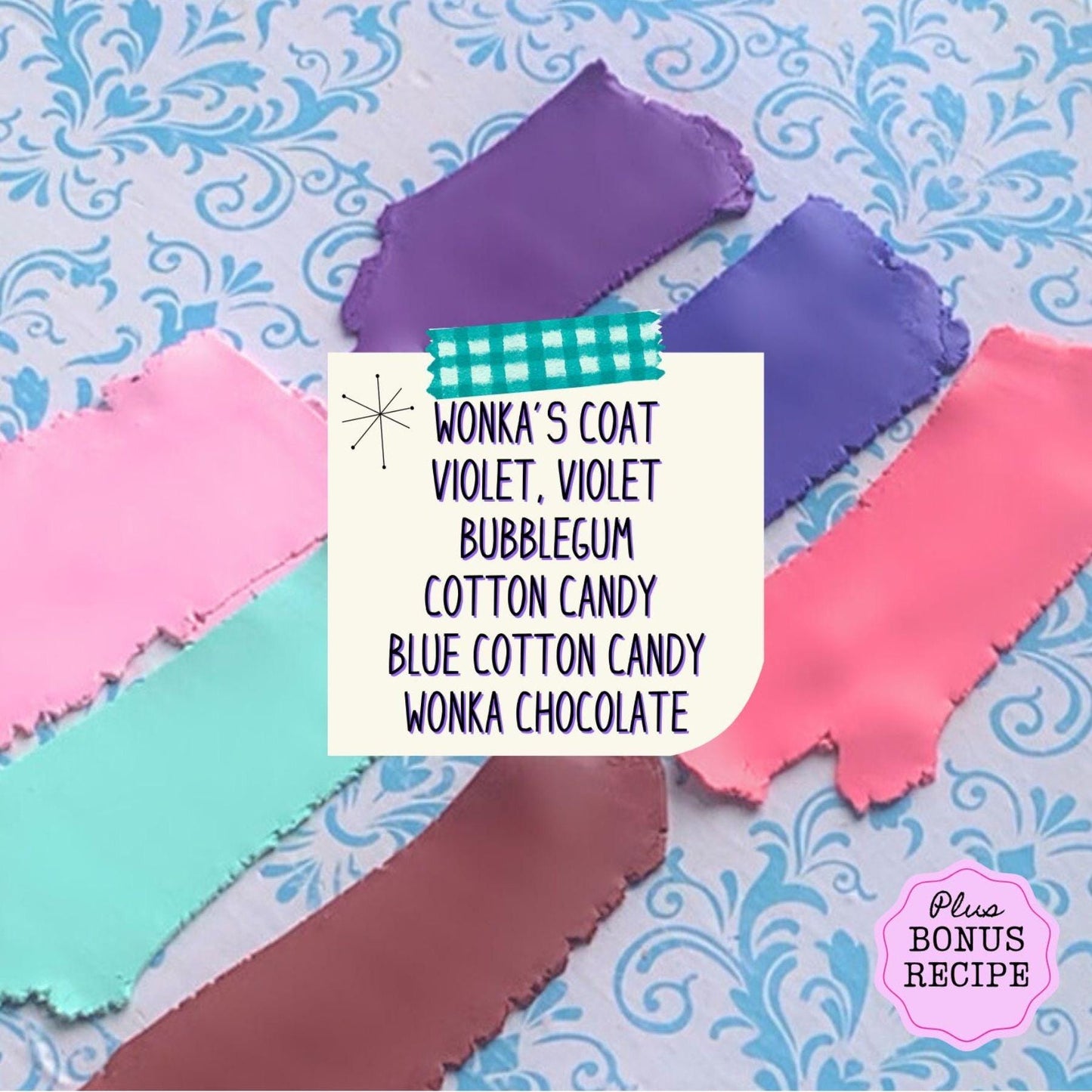 Sculpey Premo Polymer Clay Color Recipes: Candy Palette (Digital Recipe Cards)