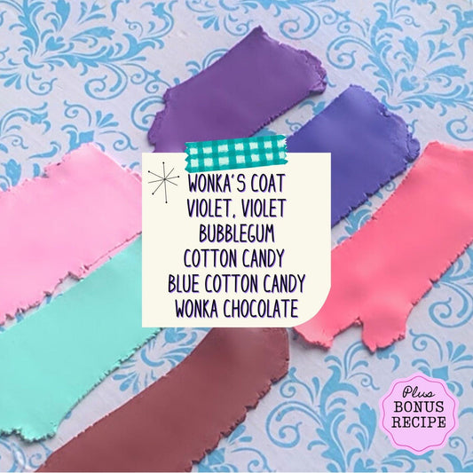 Sculpey Premo Polymer Clay Color Recipes: Candy Palette (Digital Recipe Cards)