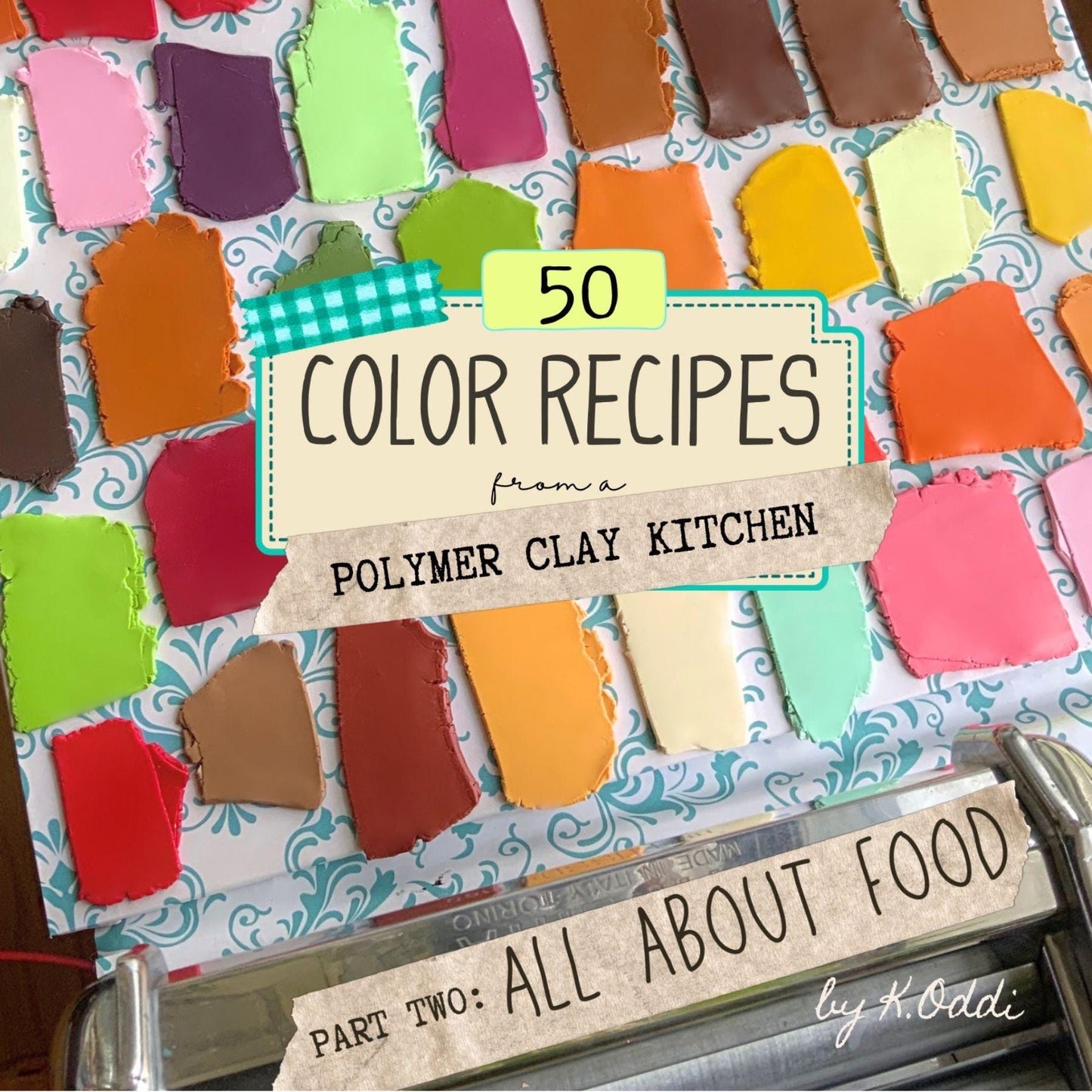 50 Polymer Clay Color Recipes: Realistic Food Mixes (Digital Download)