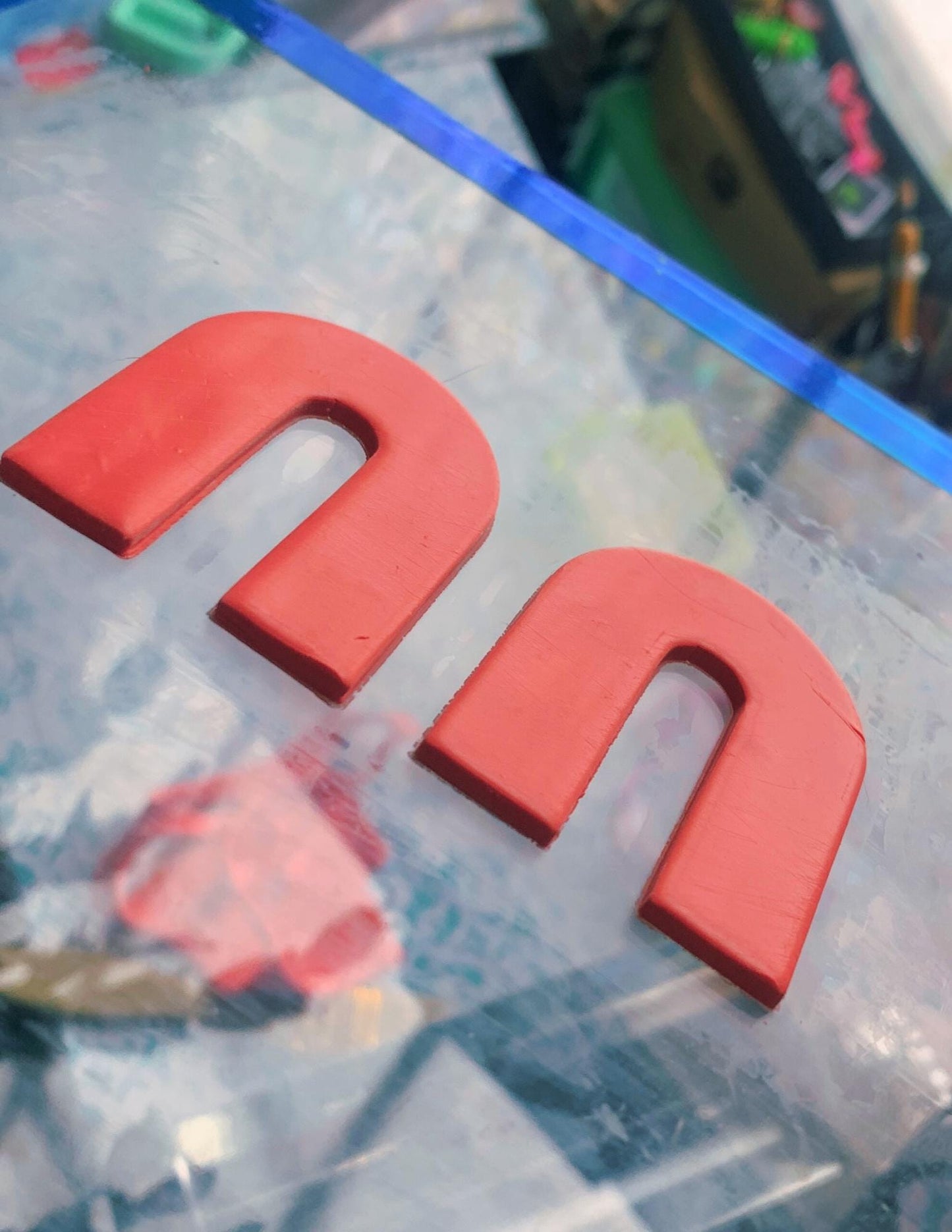 Rainbow Arch Clay cutters for Polymer Clay, 5 sizes, .25in (micro) -1.50in, clay crafts, earring/jewelry making supplies/tools, sharp, boho