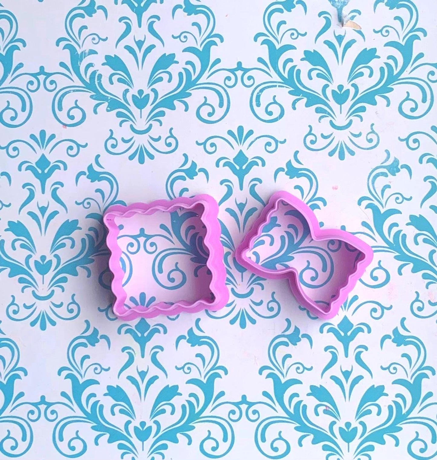 Pasta Shaped Clay cutters for Polymer Clay, 5 sizes, .25in (micro) -1.50in, clay crafts, earring/jewelry making supplies/tools, sharp