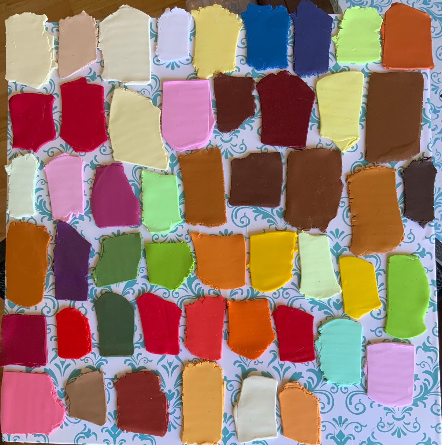 50 Polymer Clay Color Recipes: Realistic Food Mixes (Digital Download)