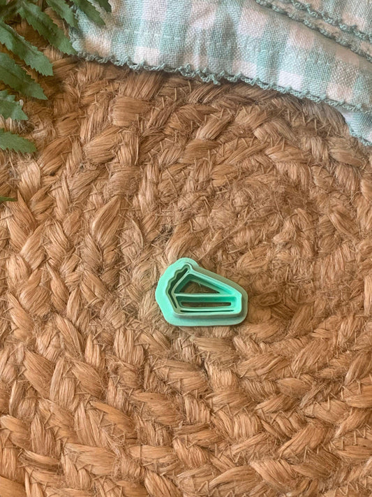 Pie Slice Polymer Clay Cutter: Cottagecore Jewelry Tool