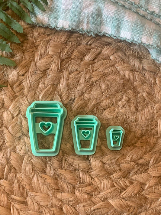 Polymer Clay Travel Mug Cutter: Cottagecore Jewelry Tool