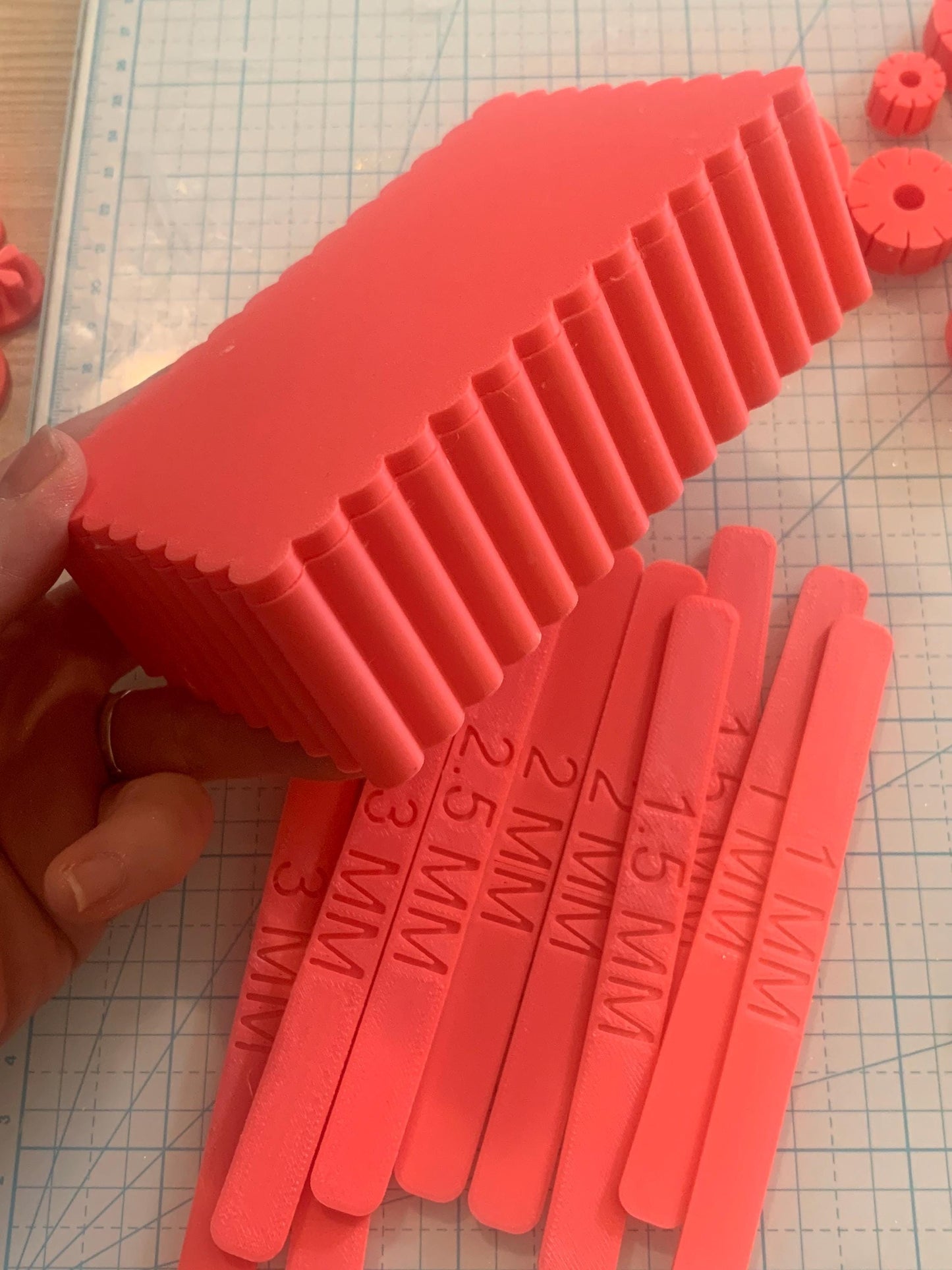 Cornstarch Container Box, supplies and tools for use with Polymer Clay cutters