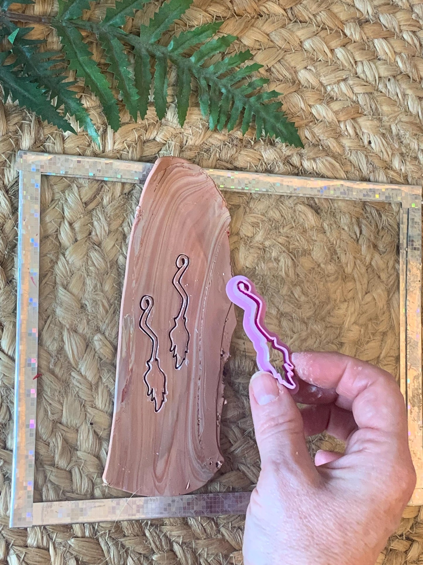 Crooked Broom Cutter: Polymer Clay Witch, Halloween Jewelry Making