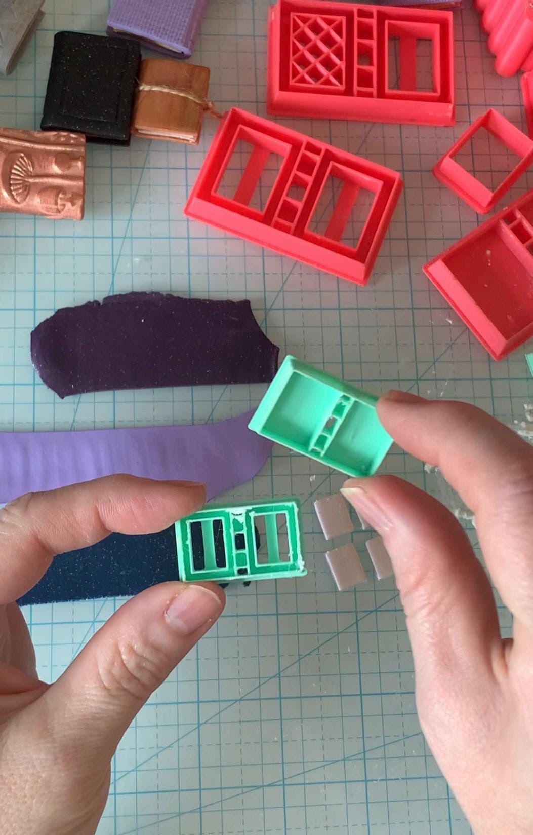 Miniature Book Cutter Set for Polymer Clay