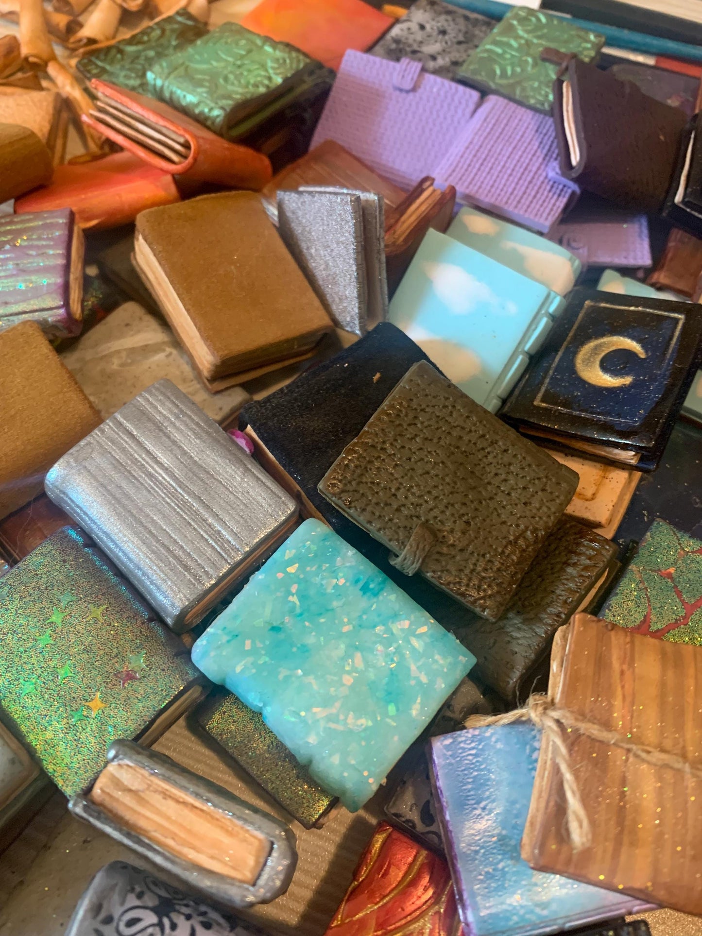 Polymer Clay Book Cutter Set: Fabric Texture, Sharp Cutters