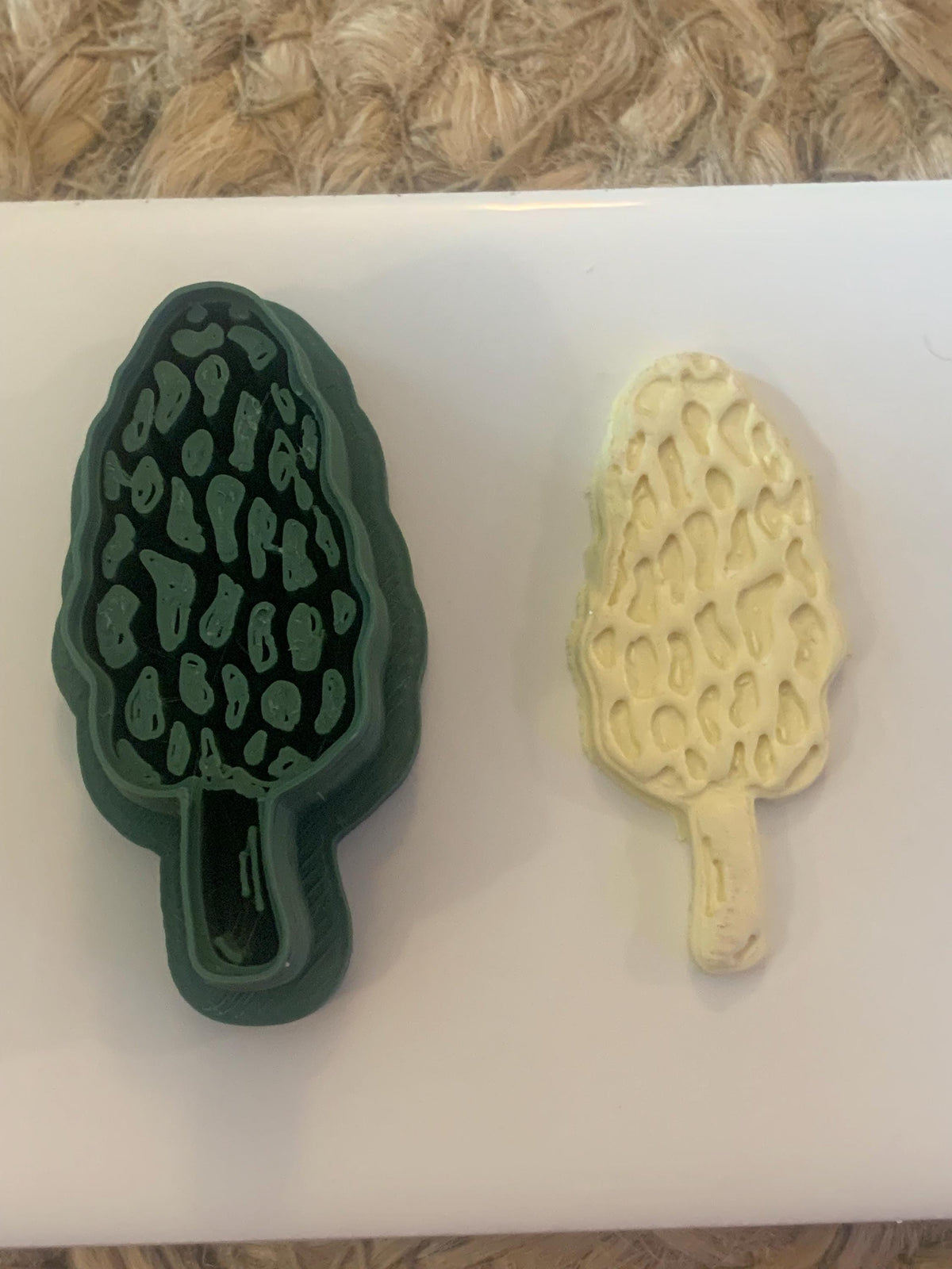 Mushroom 4 pack Polymer Clay Cutters: Morel, Chanterelle, Pixie Caps