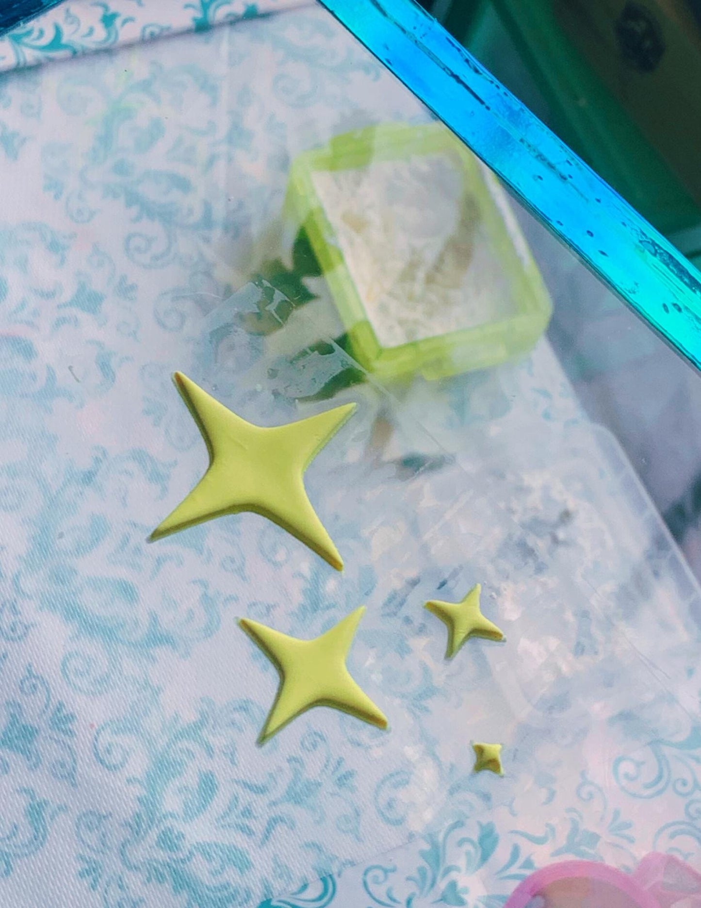 Four Point Star cutter for Polymer Clay, witchy, autumn, spooky, halloween, twinkle, clay craft, stud earring/jewelry making supplies/tools