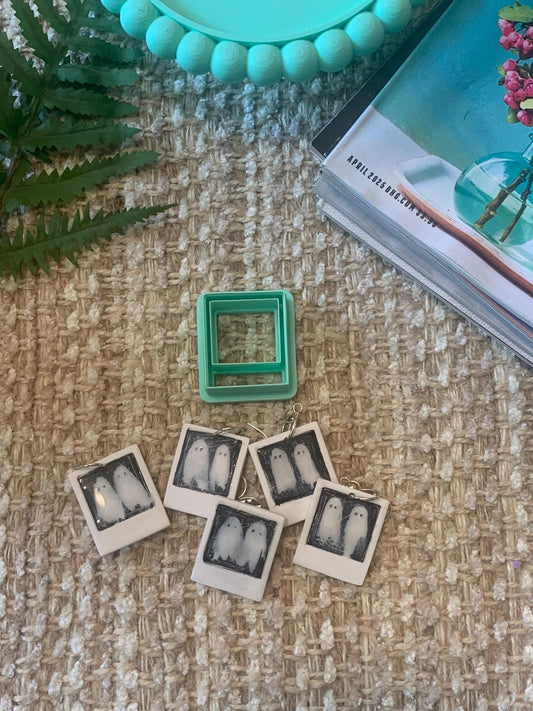 Polaroid Picture Clay Cutter: Polymer Clay Jewelry Tool (1.25 in)