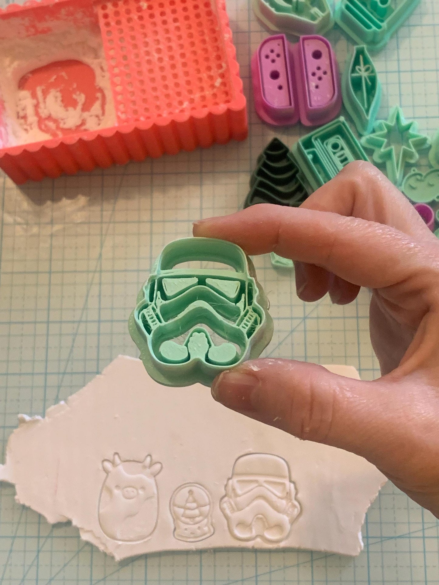 Star Wars Stormtrooper Polymer Clay Cutter
