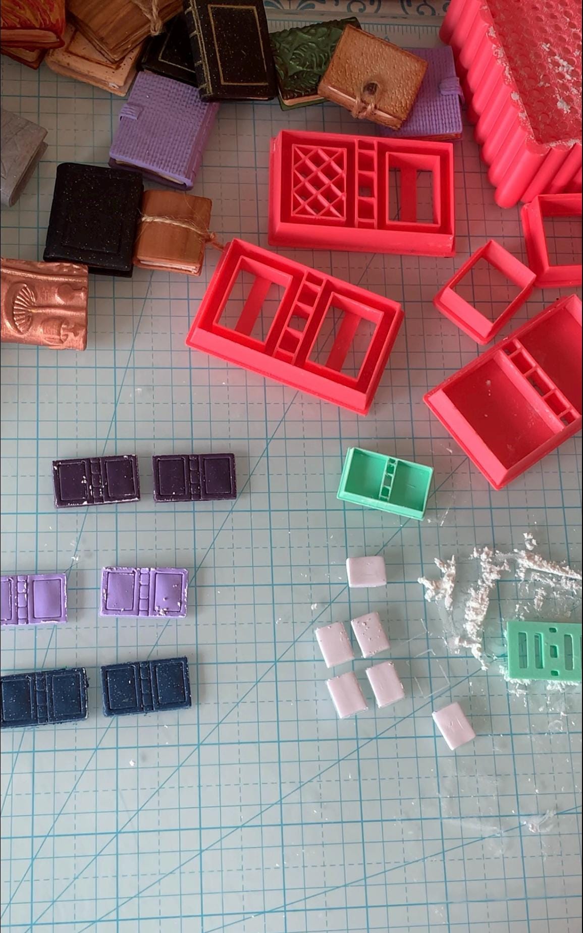 Miniature Book Cutter Set for Polymer Clay