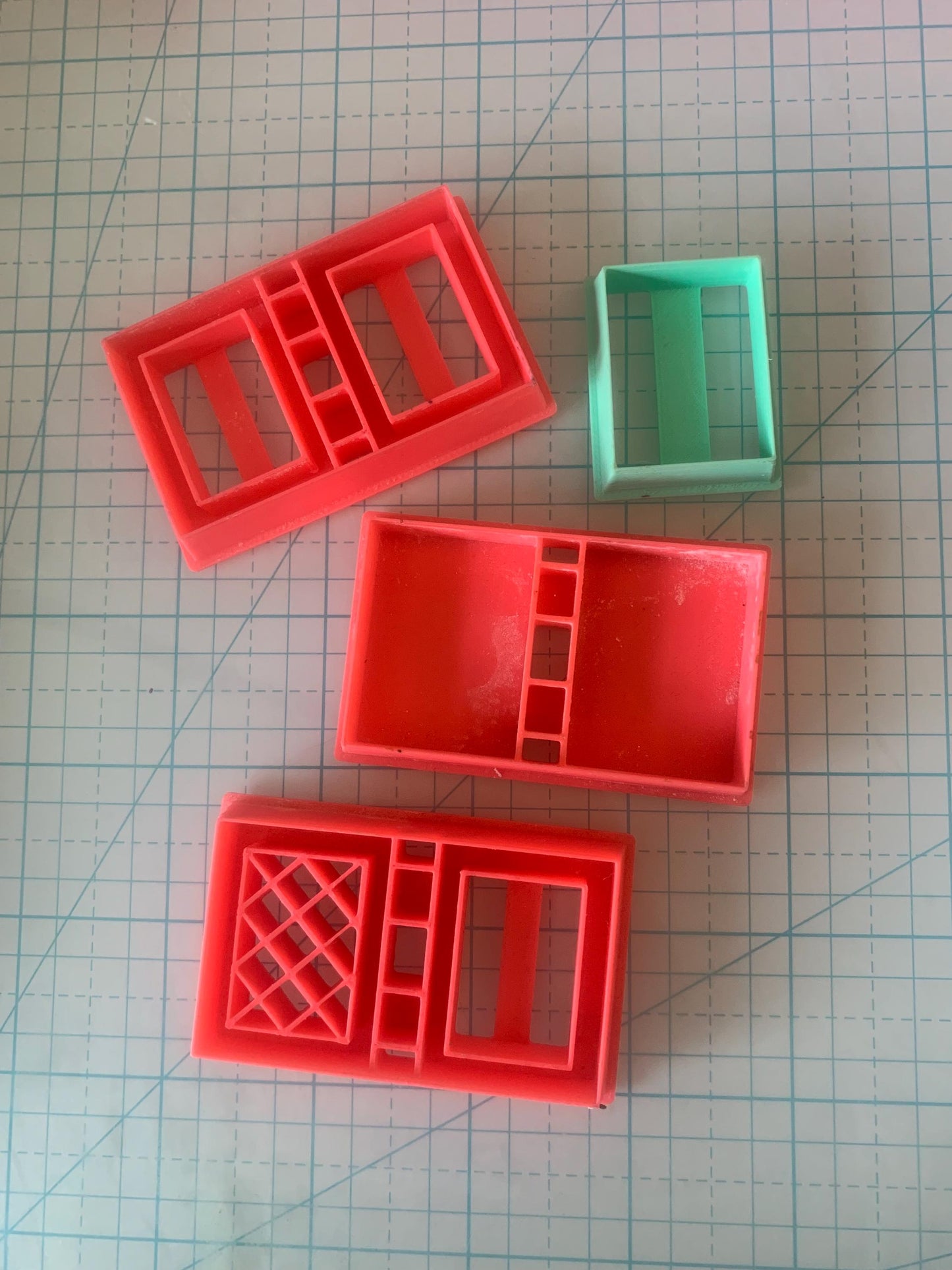 Polymer Clay Book Cutter Set: Fabric Texture, Sharp Cutters