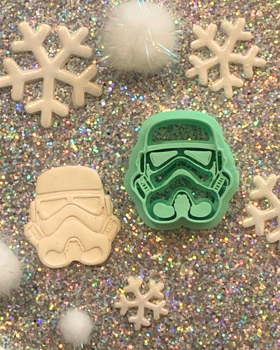 Star Wars Stormtrooper Polymer Clay Cutter