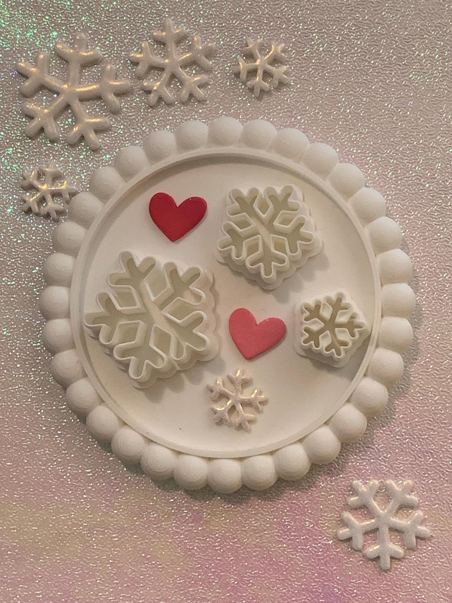 Heart Clay Cutter Set: Polymer Clay Jewelry Tool, 5 Sizes