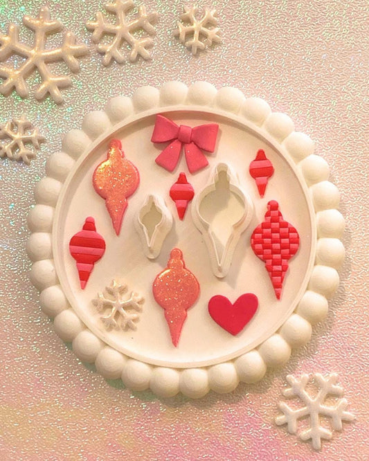 Vintage Ornament Polymer Clay Cutter: classic vintage