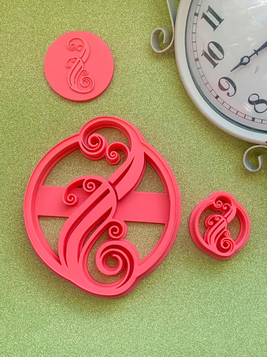 Shiz University Wicked Polymer Clay Trinket Cutter, Wicked Silhouette Cutters, Fantasy Clay Tools, Polymer Clay Cutter Set