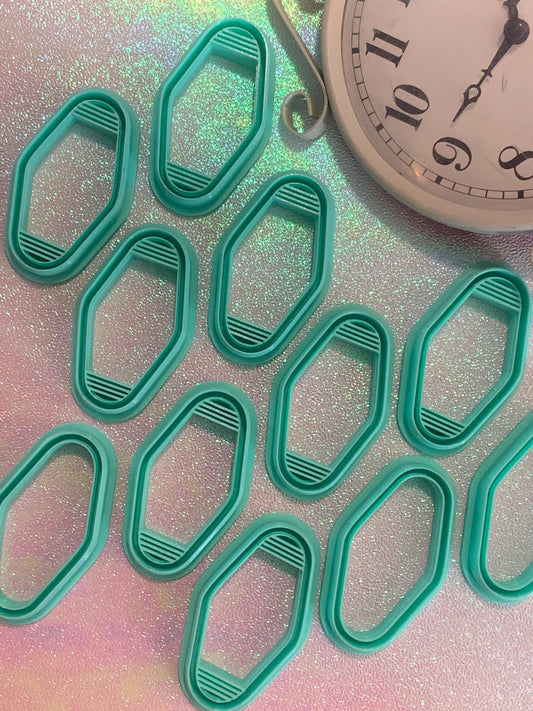 Vintage Motel Keychain Cutter  Perfect Retro Earring Shape for Polymer Clay Artists