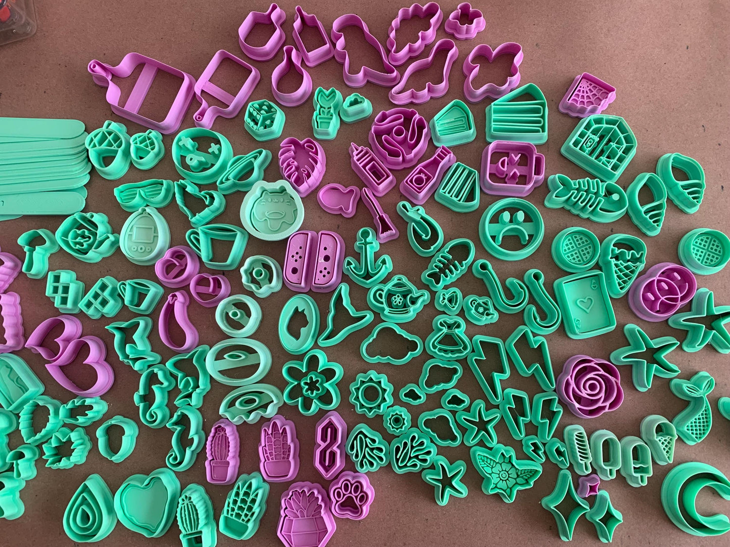 Mystery Cutter Grab Bag  Surprise Polymer Clay Cutter, sharp, trendy, clay tools