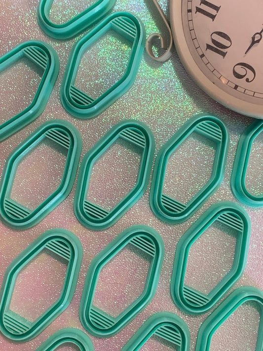 Hotel keychain clay cutter, polymer clay tool