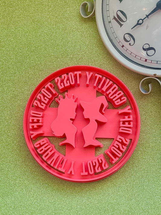 Wicked Polymer Clay Trinket Cutter, Defy gravity, Toss Toss, Wicked Silhouette Cutters, Fantasy Clay Tools, Polymer Clay Cutter Set