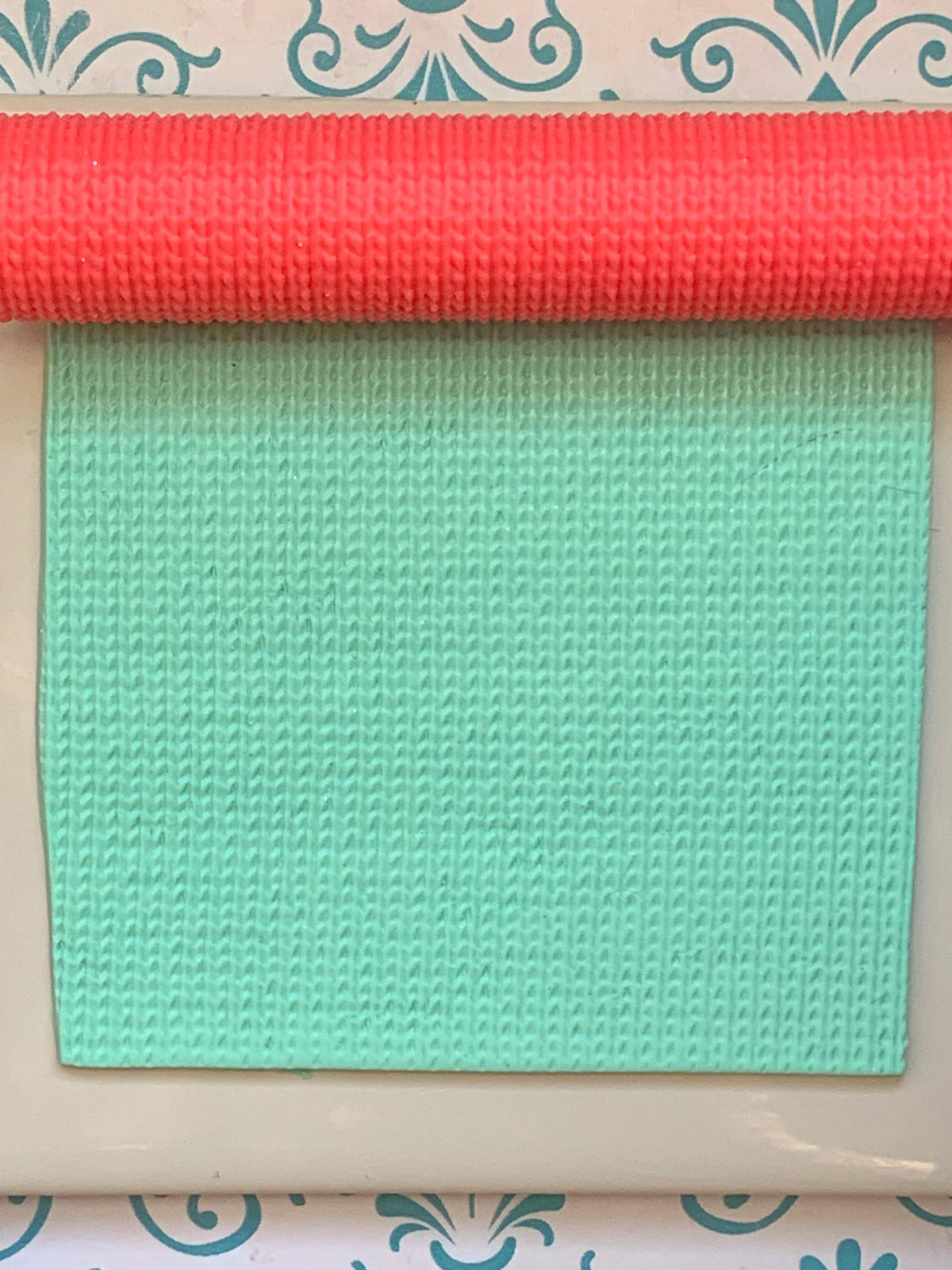 Jersey knit cotton Texture Roller for Polymer Clay | Fabric Pattern texture