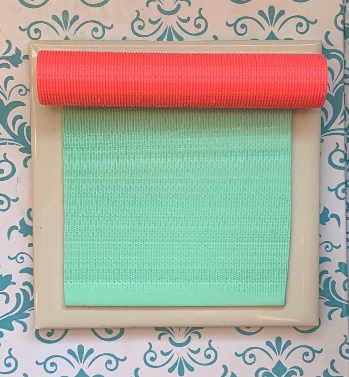 Linen Texture Roller for Polymer Clay | Fabric Pattern Imprint