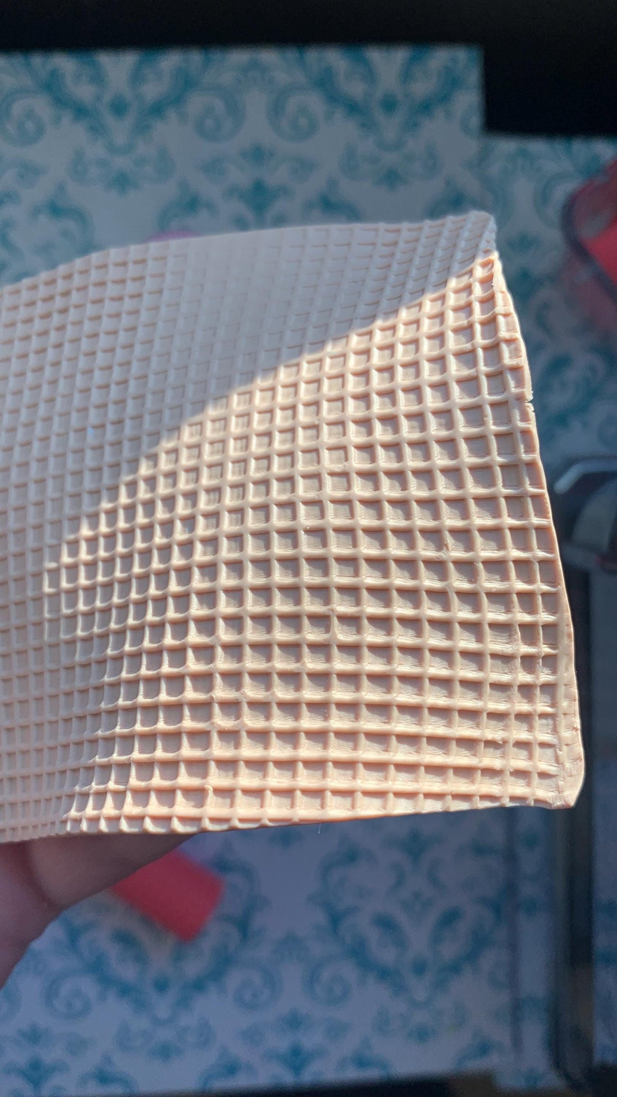 Waffle Texture Roller for Polymer Clay | Earring & Slab Grid Pattern