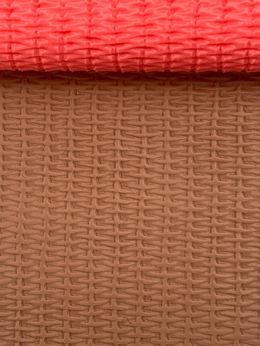 Wicker Weave Texture Roller for Polymer Clay | Basket Impression Tool