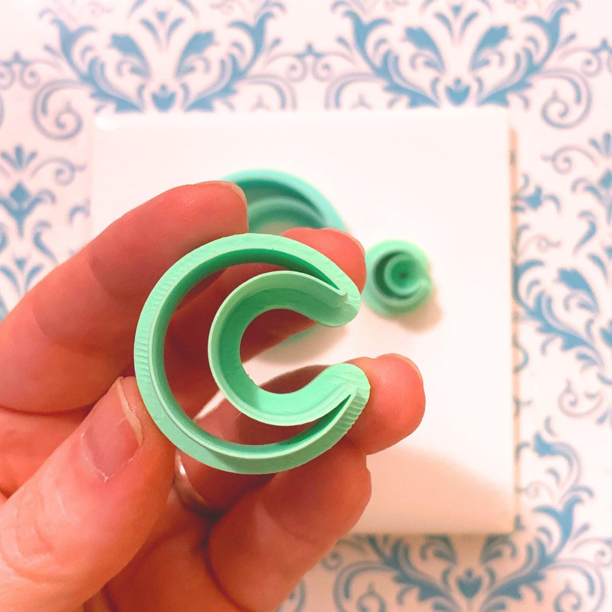Celestial Cutter Set | Moon & Star Shapes for Polymer Clay Earrings