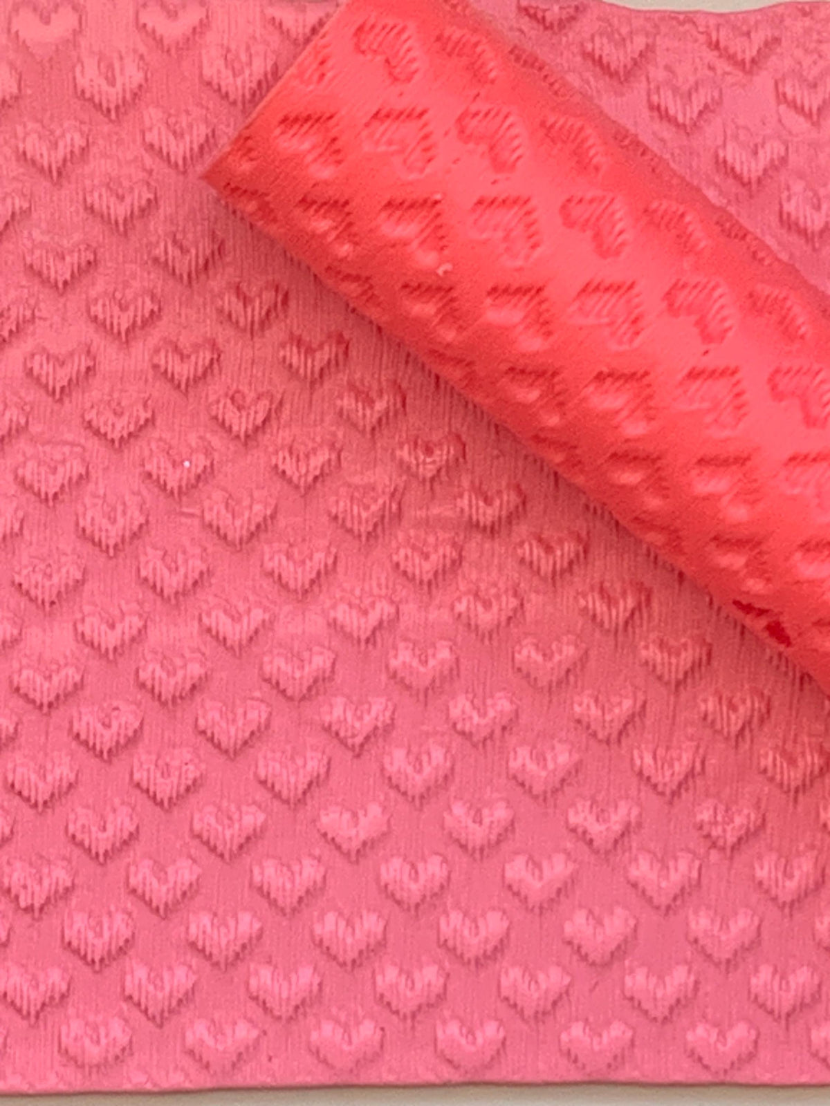 Heart Knit Texture Roller Set | Polymer Clay Imprint Tool