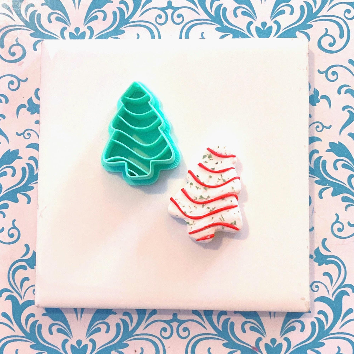 Little Debbie Tree Polymer Clay Cutter | Snack Cake Inspired Cutter