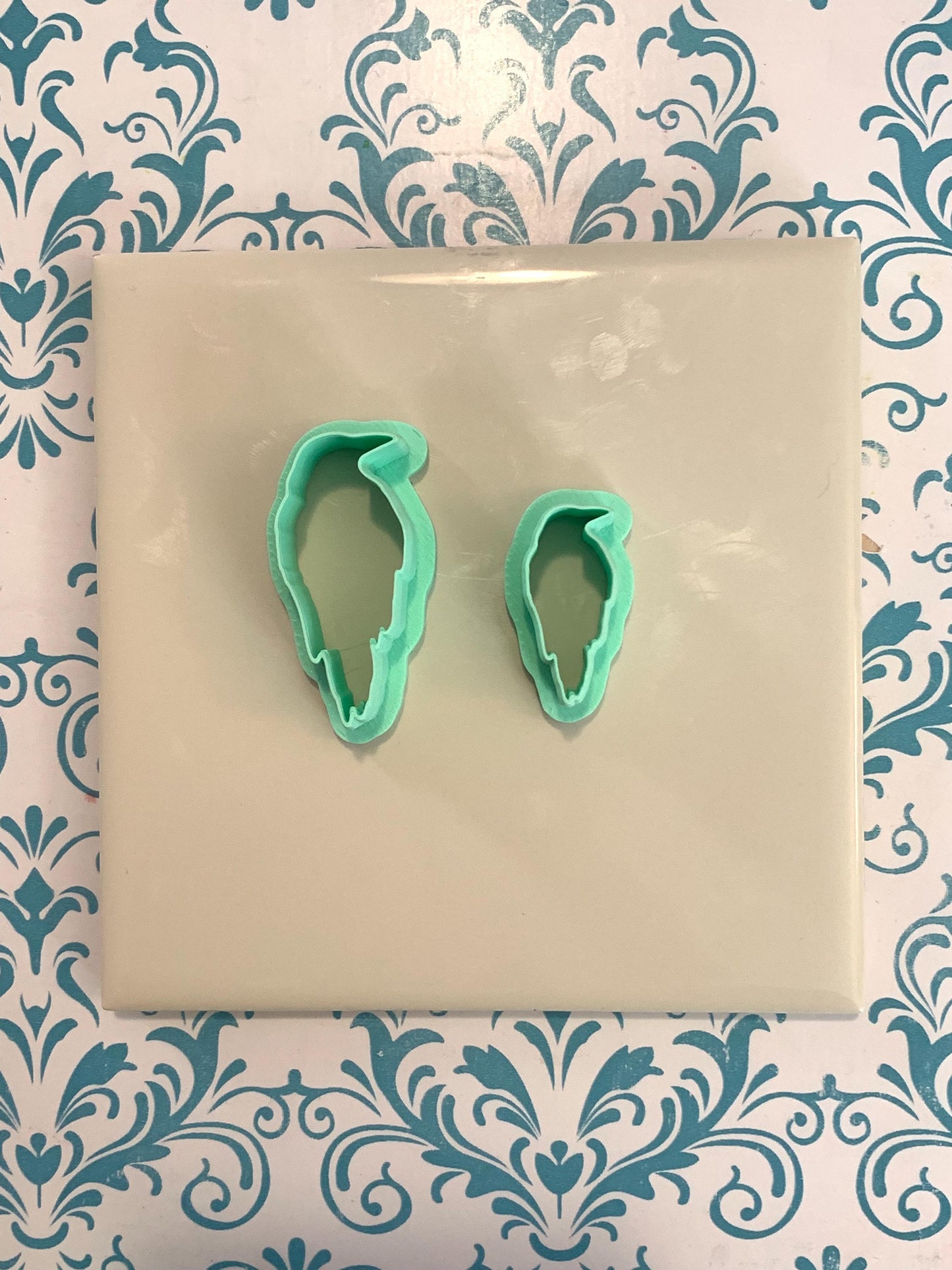 Raven Bird Cutters for Polymer Clay Jewelry Making | 3 Pack Statement Earring Tool