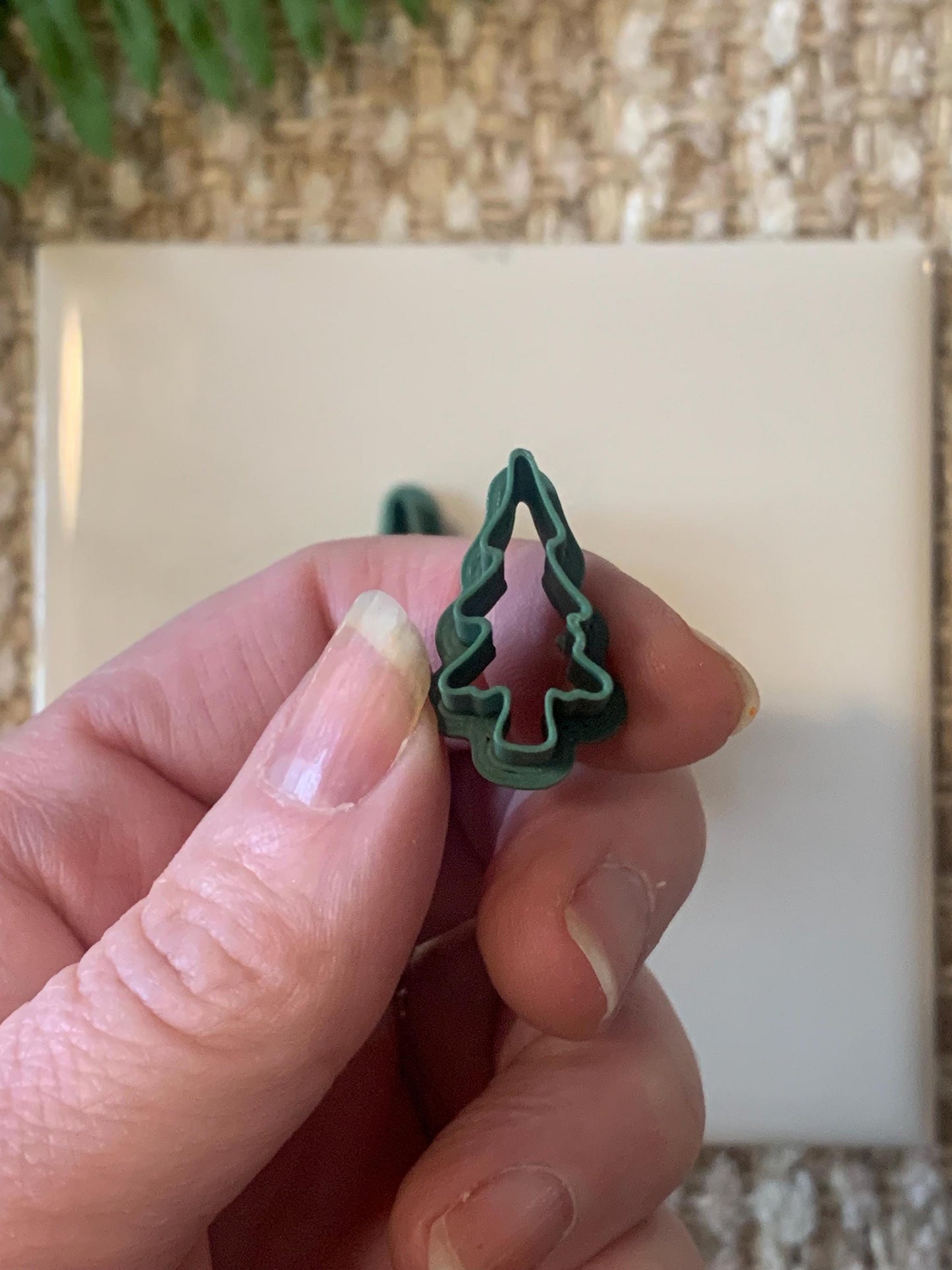 Evergreen Tree Four Pack Polymer Clay Cutter | Clay Jewelry & Earring Making Tool | Nature Outdoor