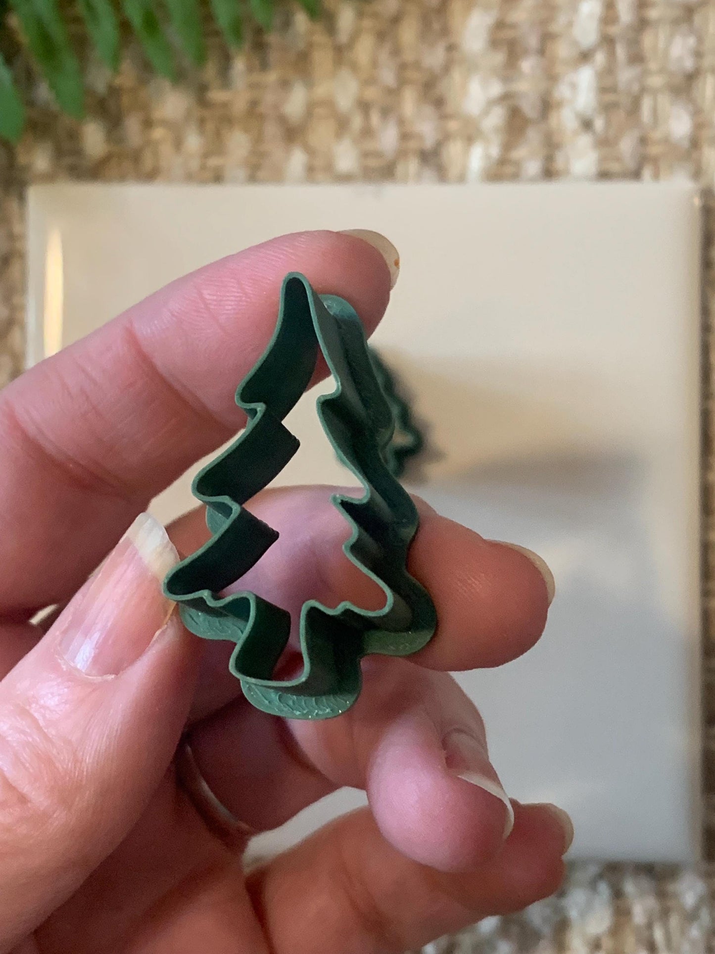 Evergreen Tree Four Pack Polymer Clay Cutter | Clay Jewelry & Earring Making Tool | Nature Outdoor