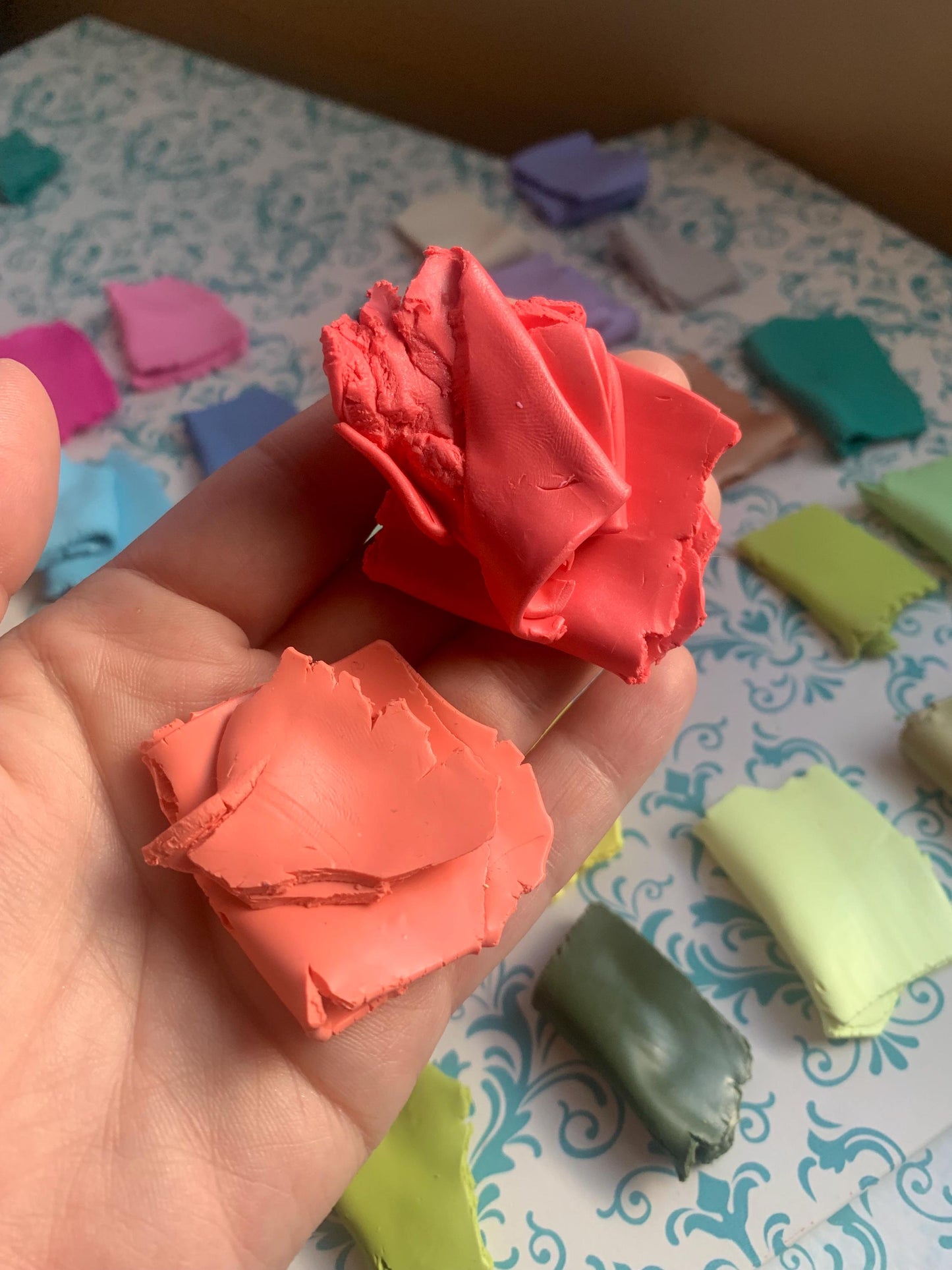 25 Polymer Clay Color Recipes -Spring Floral Palette (Digital Download)