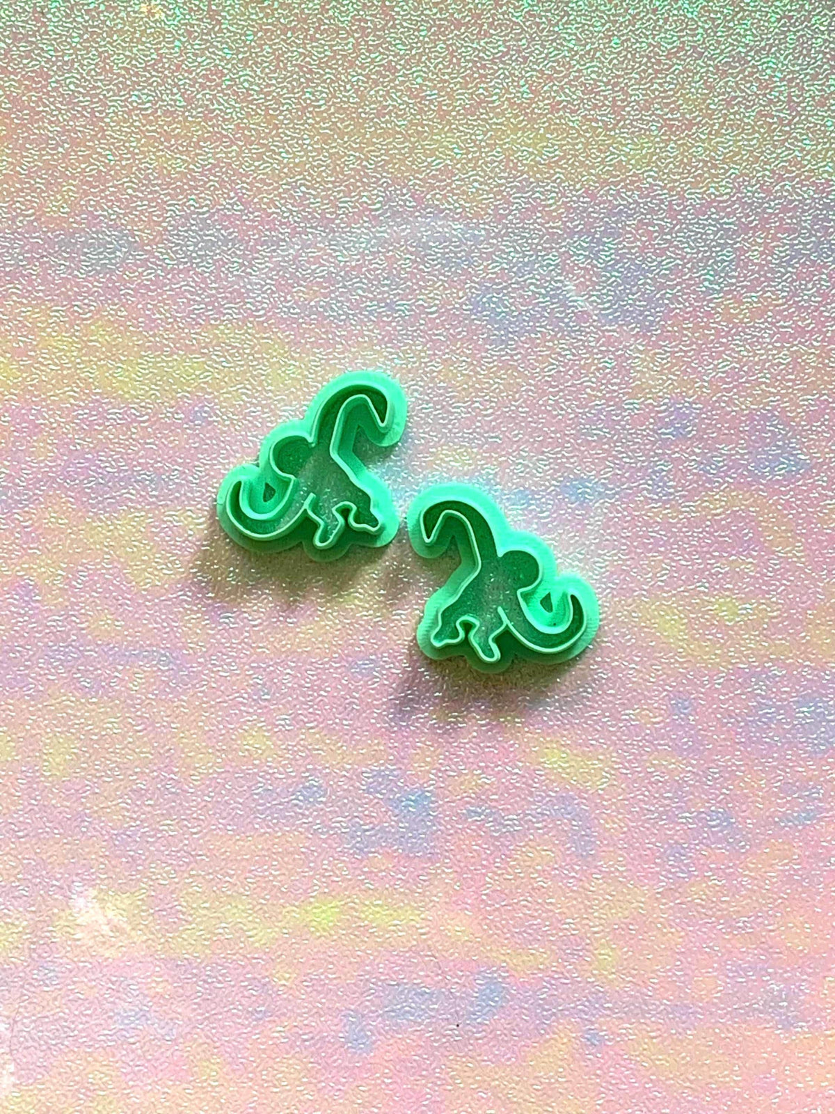 Barrel of Monkeys Polymer Clay Cutter | Retro Toy Shape for Earrings & Charms