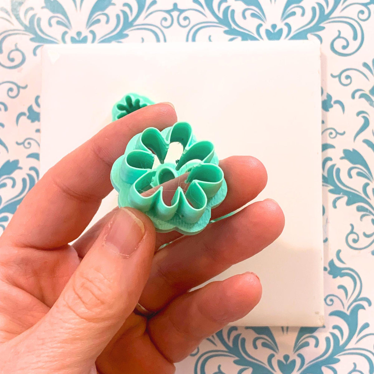 Flower Cutter for Polymer Clay | Doodle flower | earring cutters
