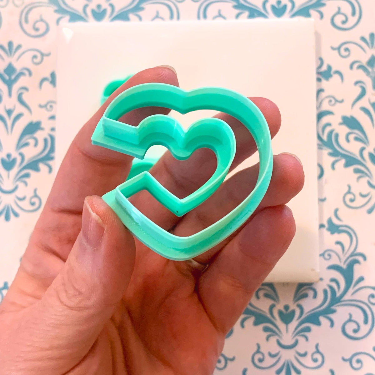 Heart Hoop Polymer Clay Cutters  Open Heart Earrings Tool Set