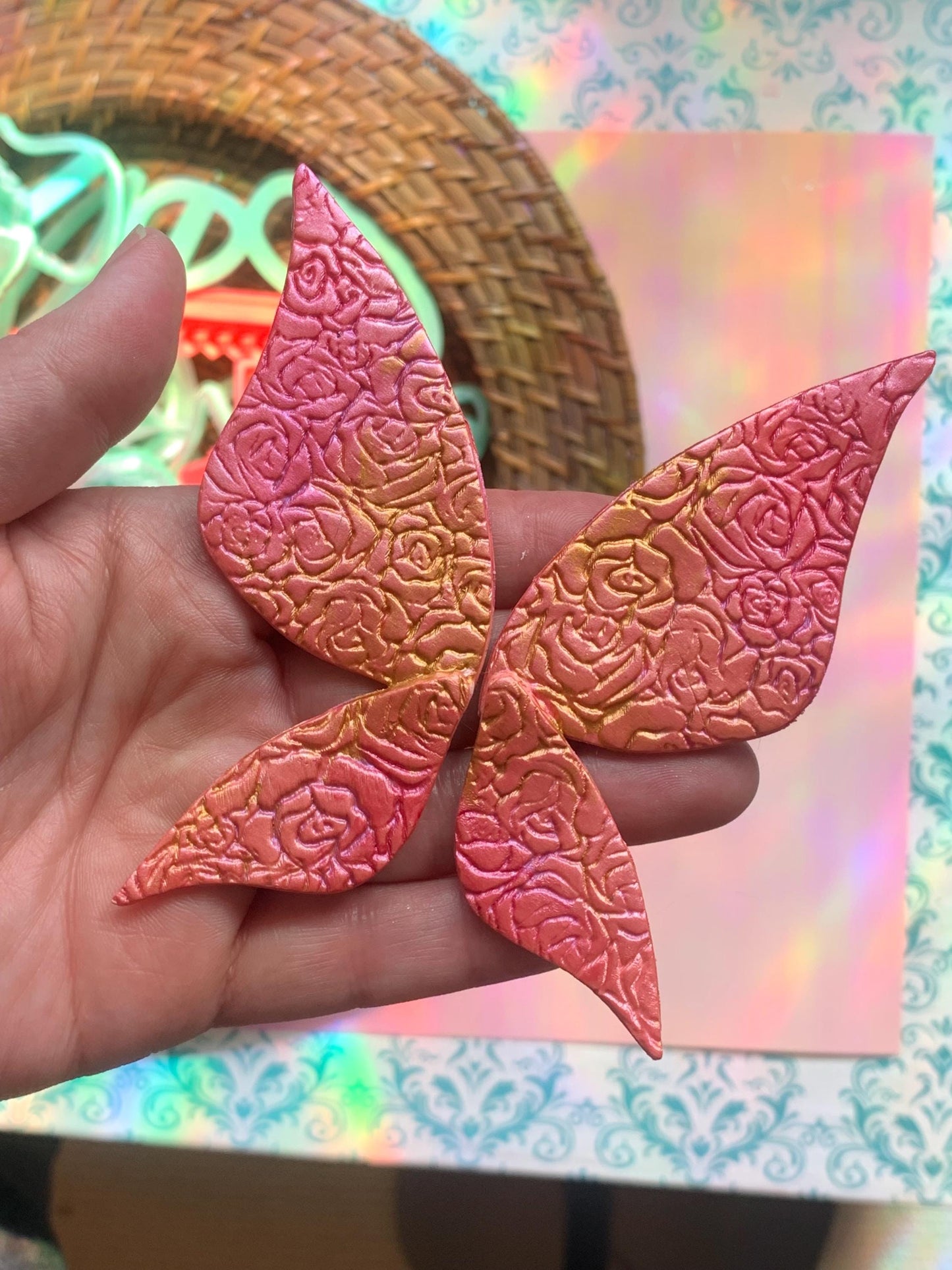 Fairy Wing Cutter Set | 5 Pairs of Polymer Clay Fantasy Wing Cutters | Creaturecraft System