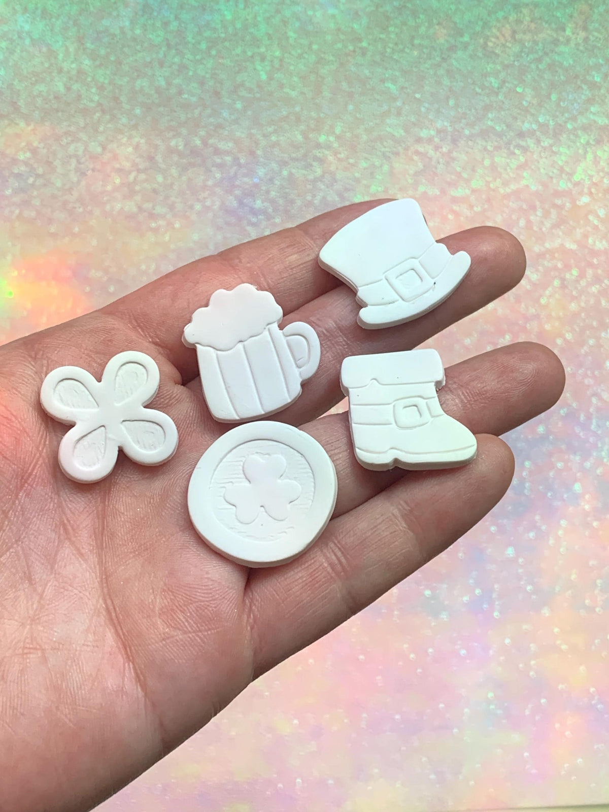 St. Patrick's Day Polymer Clay Cutters | Earrings, Clay Charms