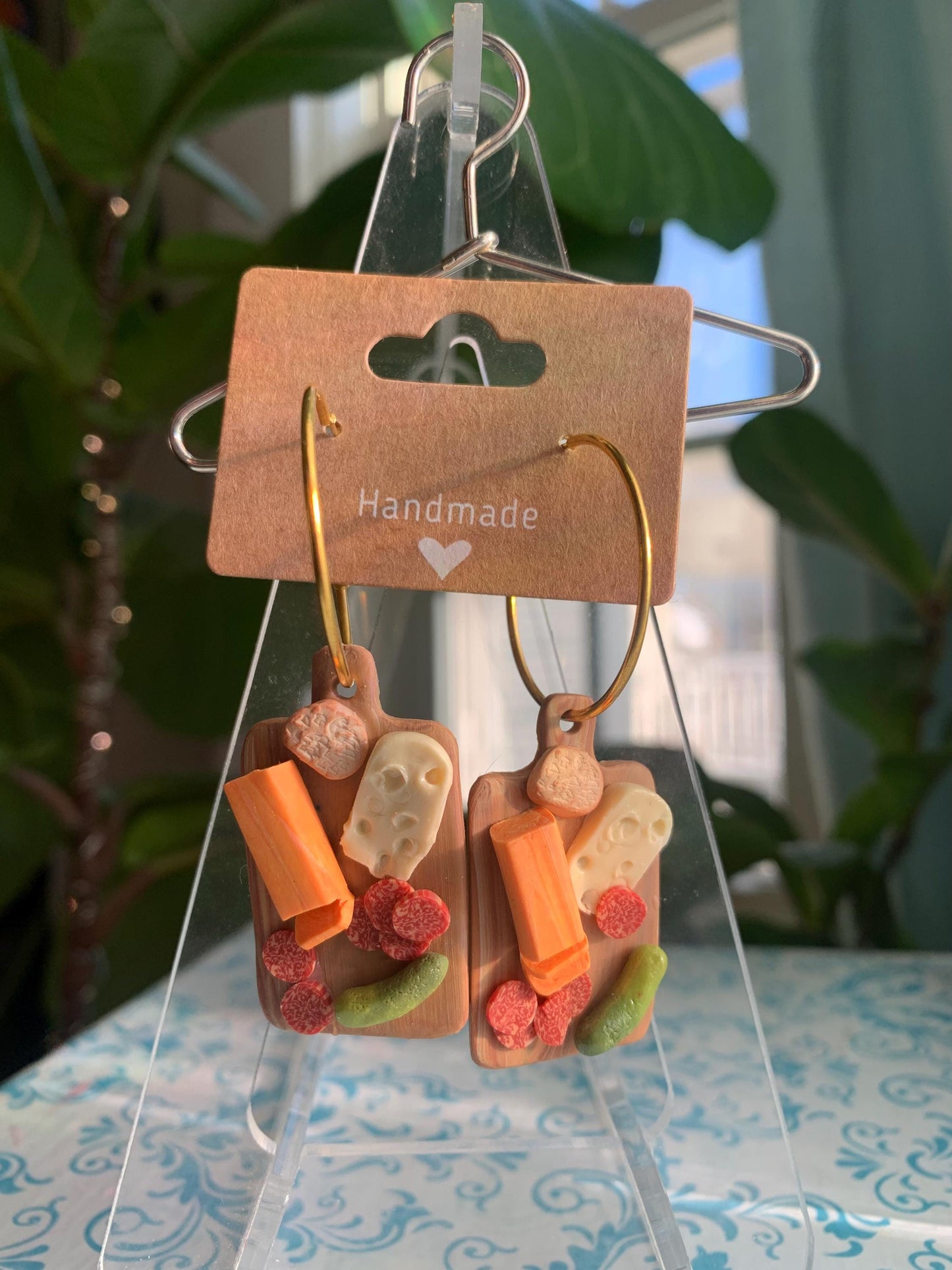 Mini Charcuterie Board Trio Cutters  Polymer Clay Earring Tools, Tiny Food Jewelry Set